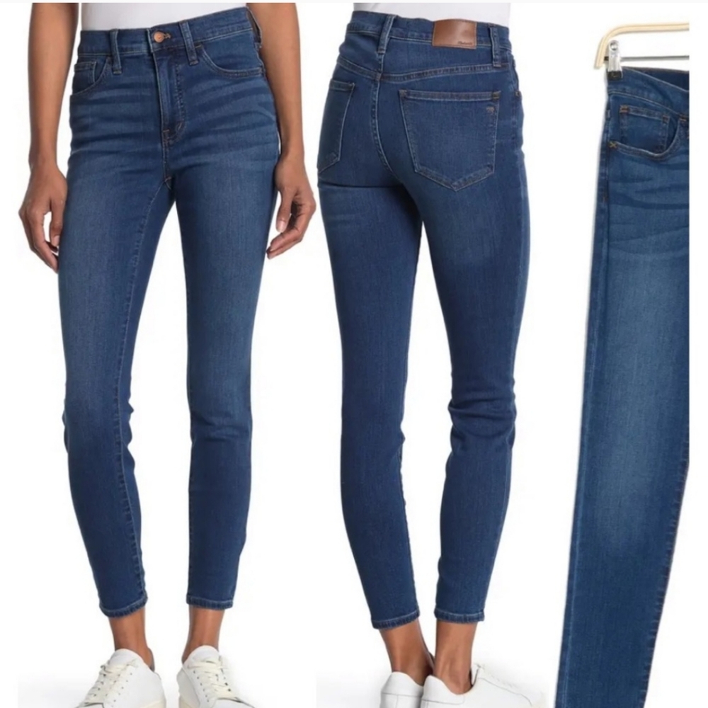 Madewell 9” Mid-Rise Skinny Jeans Size 29